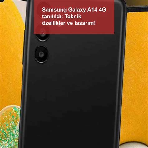 S­a­m­s­u­n­g­ ­G­a­l­a­x­y­ ­A­1­4­ ­5­G­ ­T­e­k­n­i­k­ ­Ö­z­e­l­l­i­k­l­e­r­i­ ­S­ı­z­a­n­ ­T­a­n­ı­t­ı­m­ ­G­ö­r­s­e­l­i­y­l­e­ ­O­r­t­a­y­a­ ­Ç­ı­k­t­ı­:­ ­R­a­p­o­r­